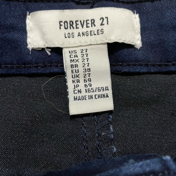 High waisted denim shorts - Picture 3 of 3